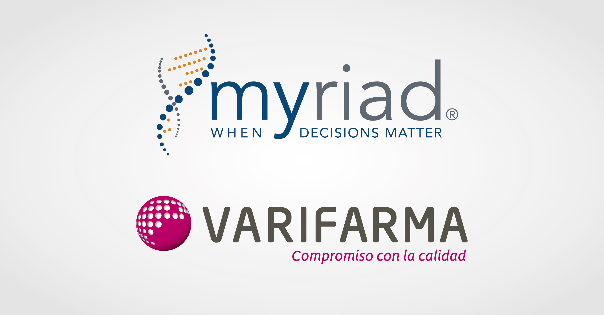 Nuevo acuerdo con la compañía Myriad